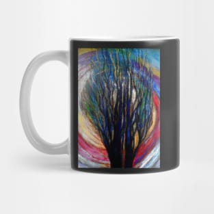 The Sun Circling Around The Tree Mug